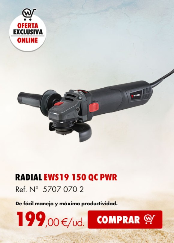 RADIAL EWS19 150 QC PWR