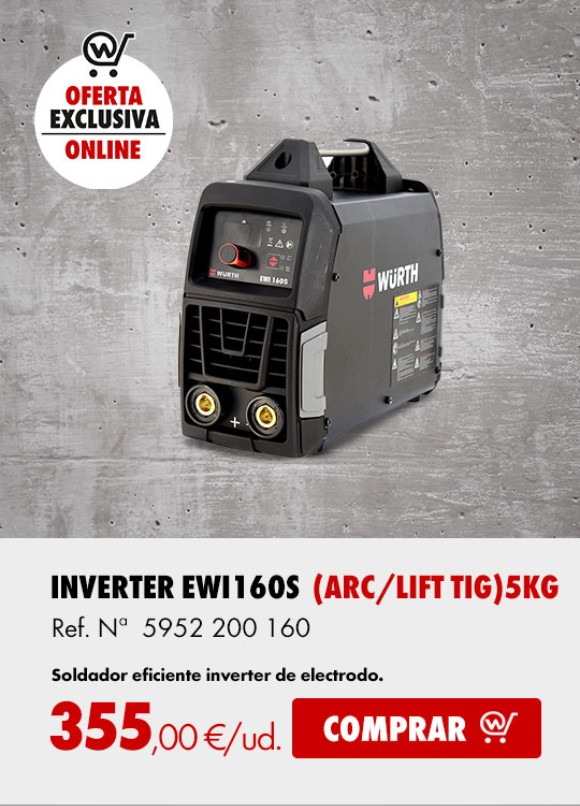 INVERTER-EWI160S-(ARC/LIFT TIG)-5KG