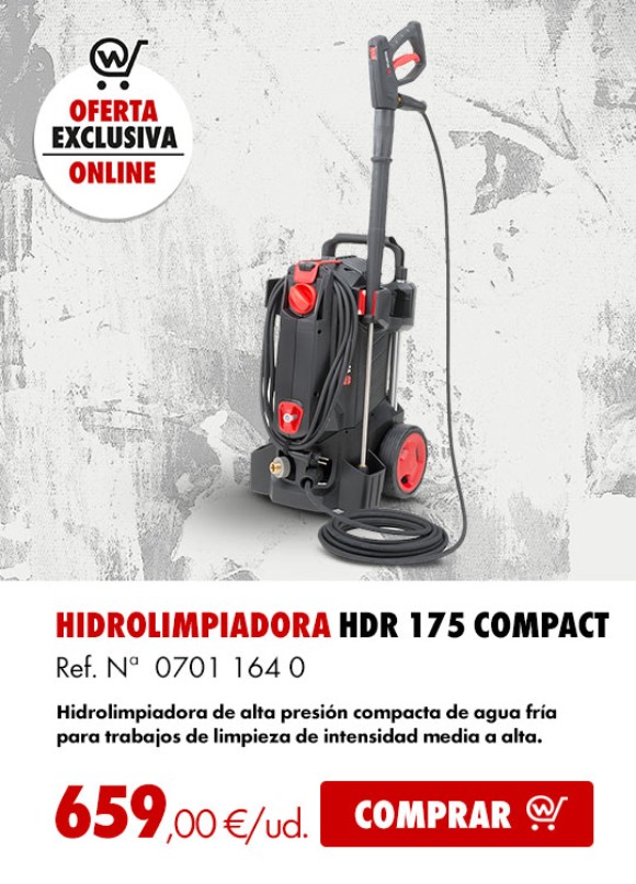 HIDROLIMPIADORA HDR 175 COMPACT