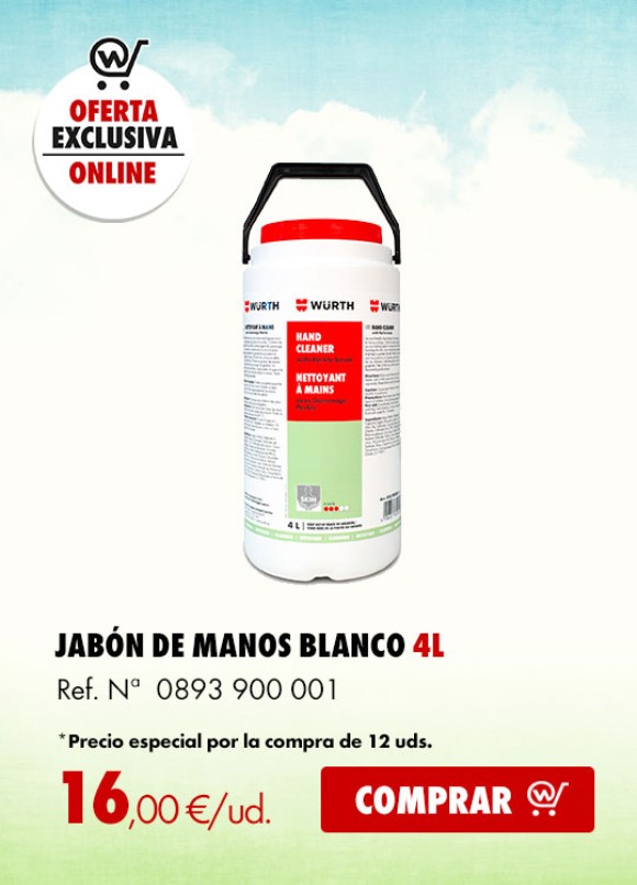 JABÓN MANOS BLANCO 4L SKIN