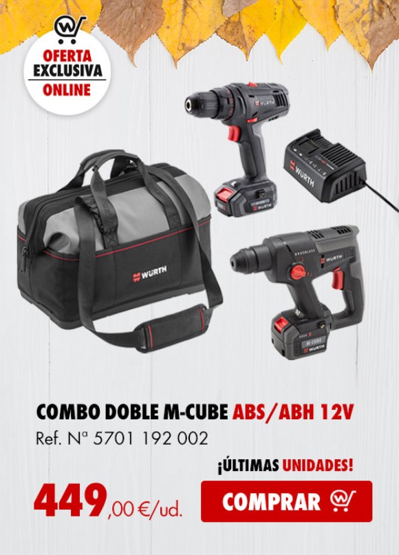 COMBO DOBLE M-CUBE ABS/ABH 12V 6 PIEZAS
