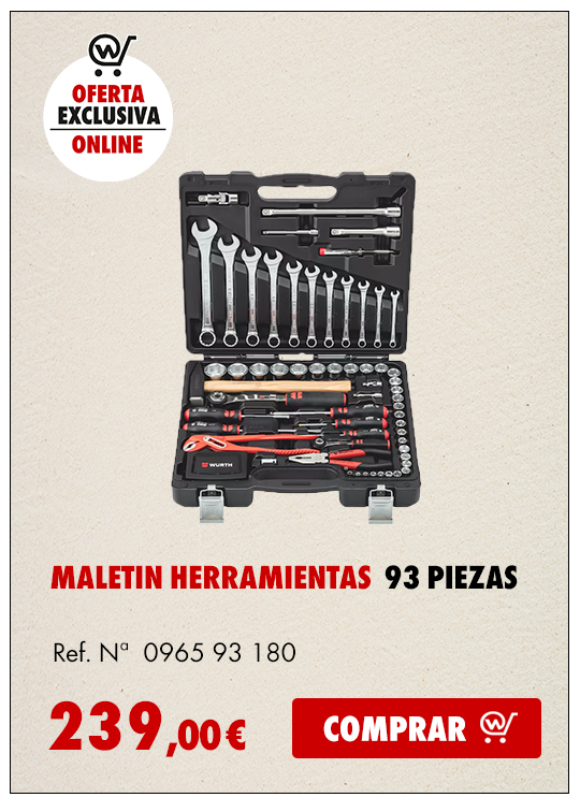 MALETÍN DE HERRAMIENTAS 93 PIEZAS