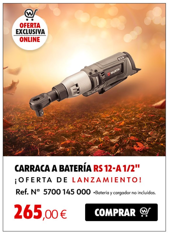CARRACA A BATERÍA RS 12-A 1/2'