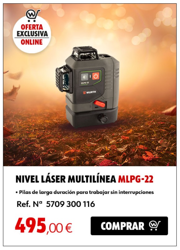 NIVEL LÁSER MULTILÍNEA MLPG-22