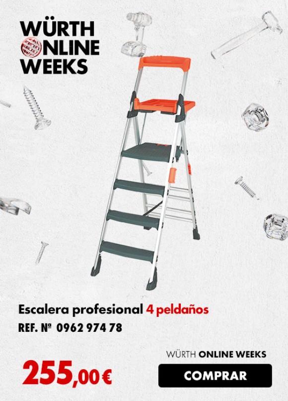 ESCALERA PROFESIONAL 4 PELD